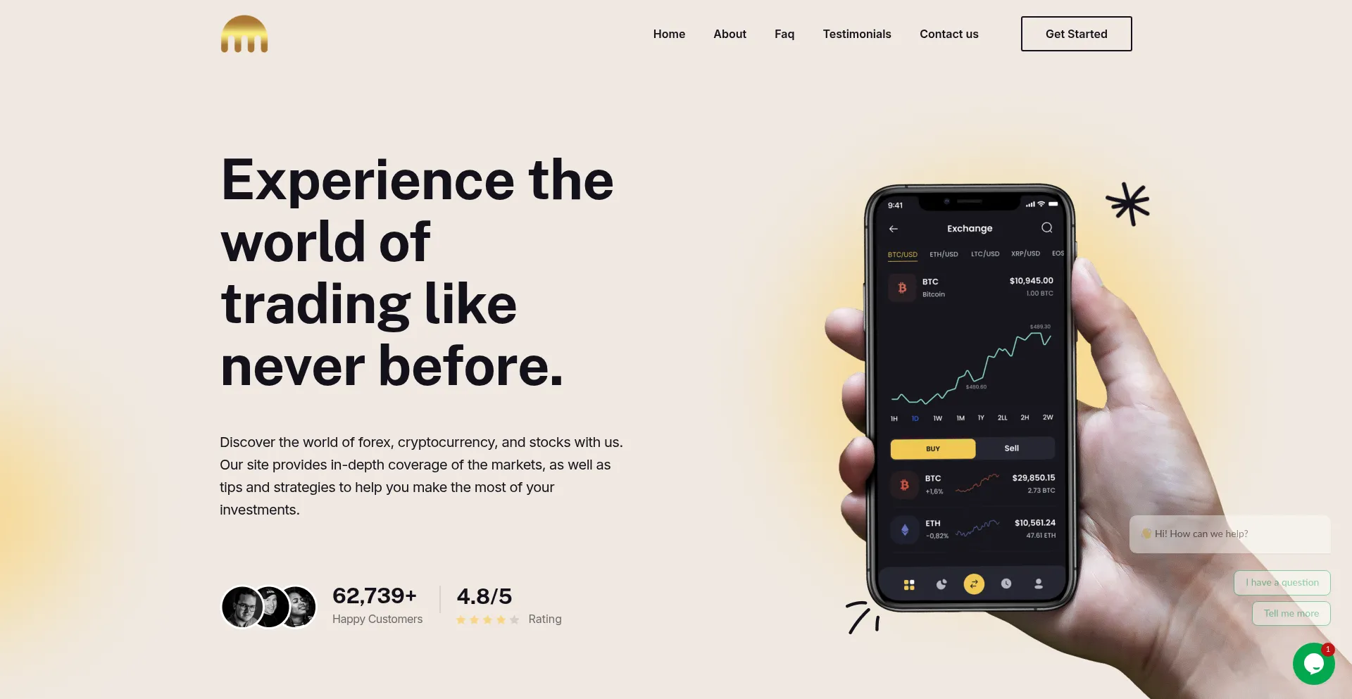 Website screenshot of Zipmabit.com