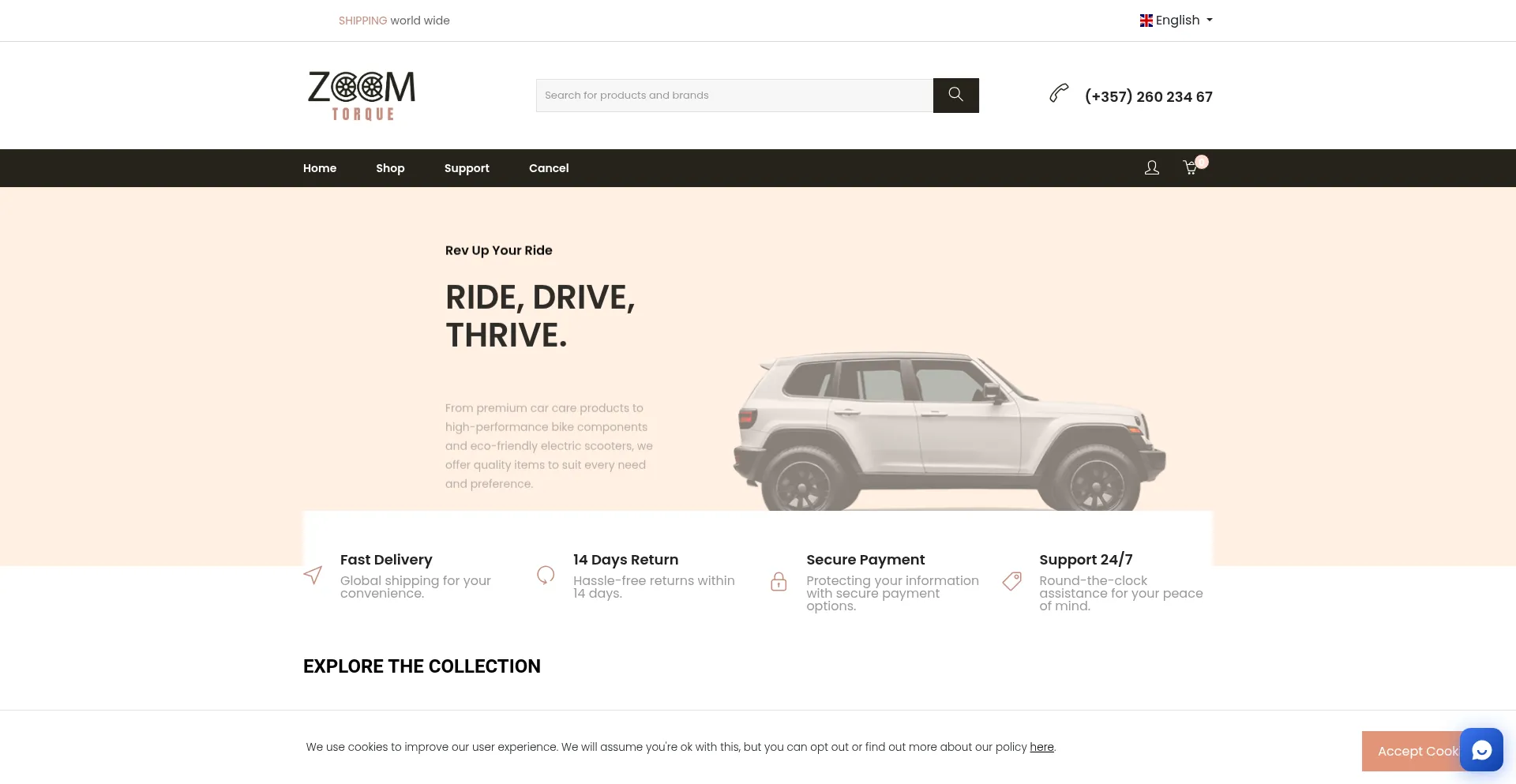 Zoomtorque.com Screenshot