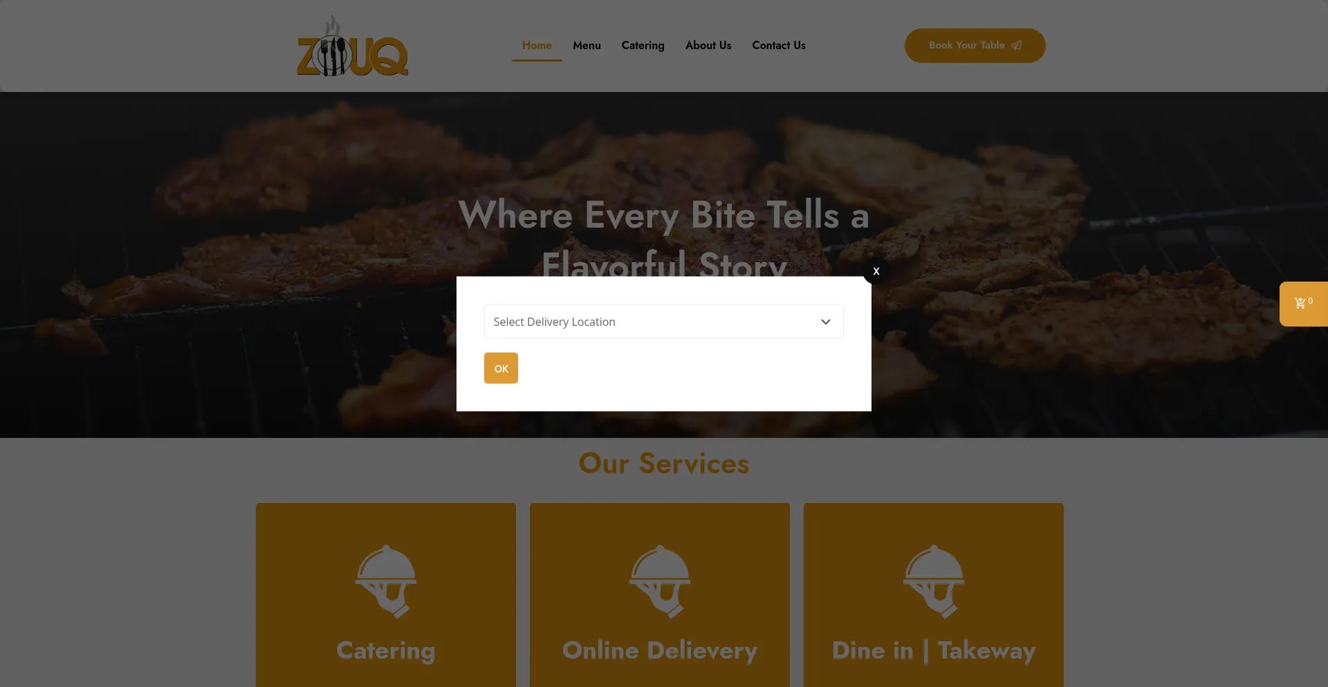 Zouqbiryani.com 安全可靠吗？