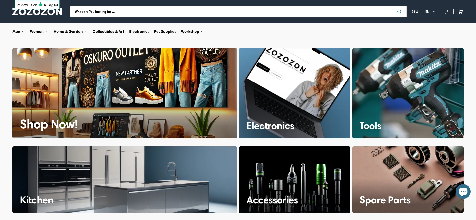 Zozozon.com Screenshot