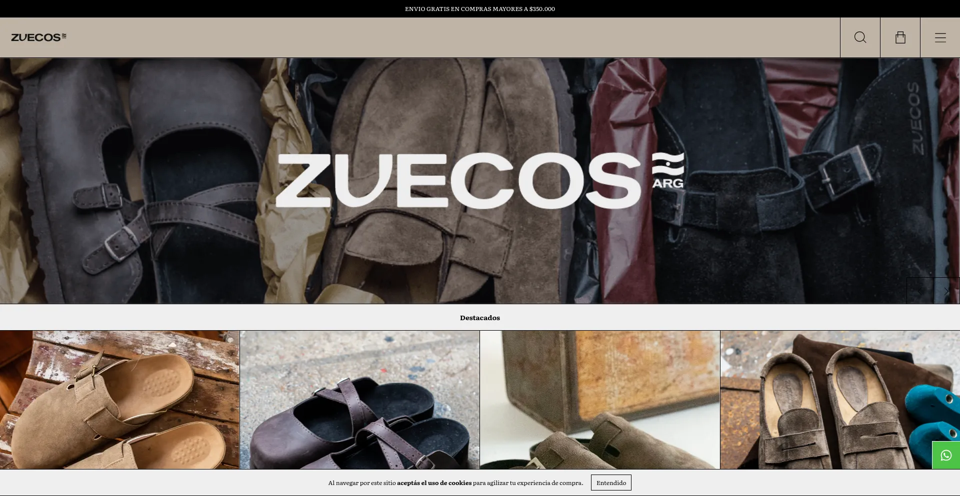 Zuecos.com.ar 安全可靠吗？