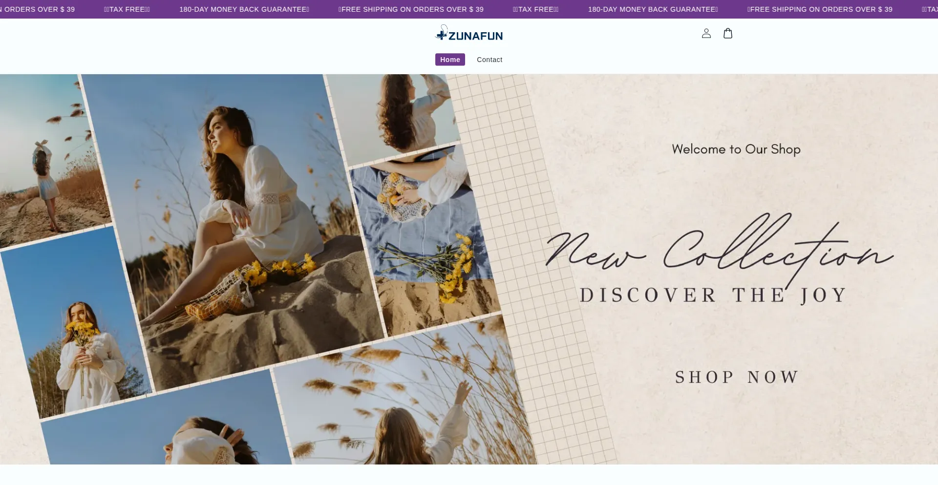 Zunafun.com Screenshot