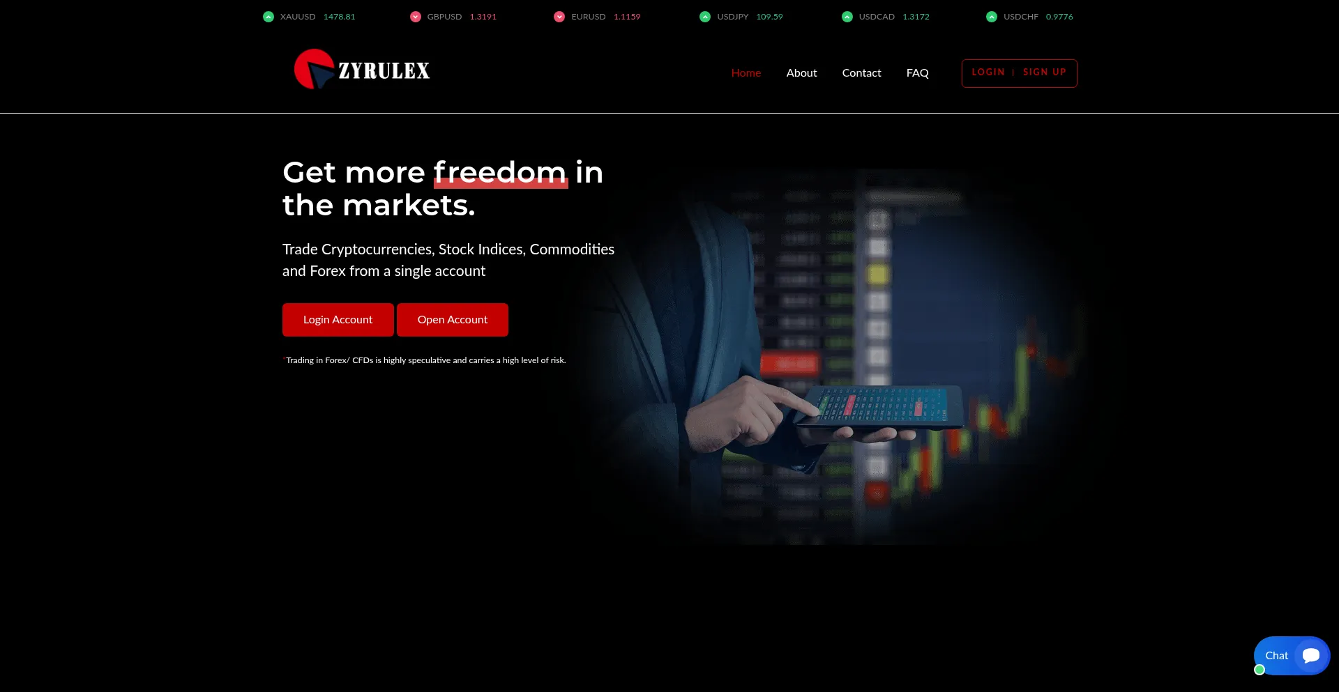 Zyrulex.org Screenshot